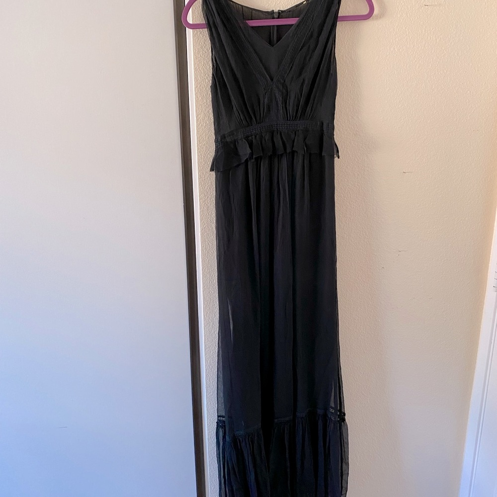 Long Black Designer Dress